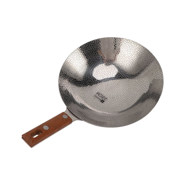 Wooden Handle Frying Pan, Nonstick Frying Pan Anti Scratch Skillet Cast Aluminum Cookware Coating Cookware Nonstick Omelette Pan Frying Pans Nonstick Cooking Pan