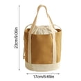 thumbnail image 2 of Reusable Lunch Bag For Daily Use with Insulated Comfort Tote for Men Women Work School Class and Picnic - Durable Canvas Tote Organiser for Snacks and Items, 2 of 3