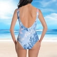 thumbnail image 4 of Weiqiqre Tankini Swimsuits for Women Tummy Control Ruched Bathing Suit Criss Cross V Neck Swimwear, 4 of 6