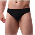 thumbnail image 5 of zbxnLI Bikini Briefs for Men Low Rise Breathable Soft Comfort Stretch Classic Underwear Solid Color, 5 of 5