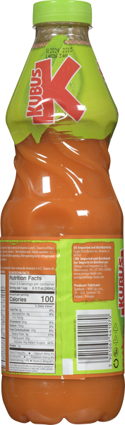 KUBUS Nectar de Carotte, Bouteille