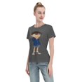 thumbnail image 4 of T-Shirt Basique à Manches Courtes pour Femmes Detective Conan Conan, 4 of 6