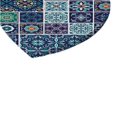 thumbnail image 3 of ziyahi Elastic Edged Waterproof Backed Fitted Table Table Cover Cover Tableclothes Style B 1.2m, 3 of 9