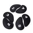 thumbnail image 3 of facefd 10 Pcs Housse de Tête de Club de Golf Housse de Tête de Club de Golf Housse de Tête de Putter en Fer Ensemble de Protection, 3 of 4