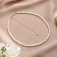 thumbnail image 2 of Necklace Pendant Lady Pearl Necklace Female Light Luxury, 2 of 4