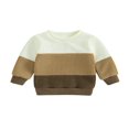 thumbnail image 1 of Chandails à Col pour Bébé Manches Longues Pulls Tricotés Amples, 1 of 7