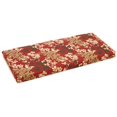 thumbnail image 1 of Coussin de Causeuse d'Extérieur en Polyester Filé de 45 Pouces par 19 Pouces - Montfleuri Sangria, 1 of 2