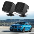 thumbnail image 2 of Car Audio Speaker, 2pcs Audio Speaker， Universal Solid Black Square For Home And Travel For Perfect Hearing Enjoyment, 2 of 8