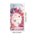 thumbnail image 2 of Pastel Colored Balloon Arch with Butterfly Decor Banner Party Decorations Backdrop for Baby Shower Birthday Celebrations Photography Props Event Decor Happy Occasions, 2 of 3