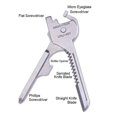 thumbnail image 3 of 6 In1 Utili-key Keychain Keyring Multi Tool Stainless Edc Screwdriver Opener, 3 of 5