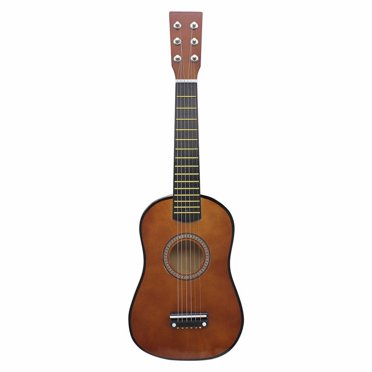kjfeif Guitare Classique de 21 Pouces 6 Cordes Folk Acoustique Guitare pour Enfants Débutants Instrument de Musique Petite Guitare, Premier Instrument de Musique d'Entraînement pour Débutants pour Enfants, Tout-Petits