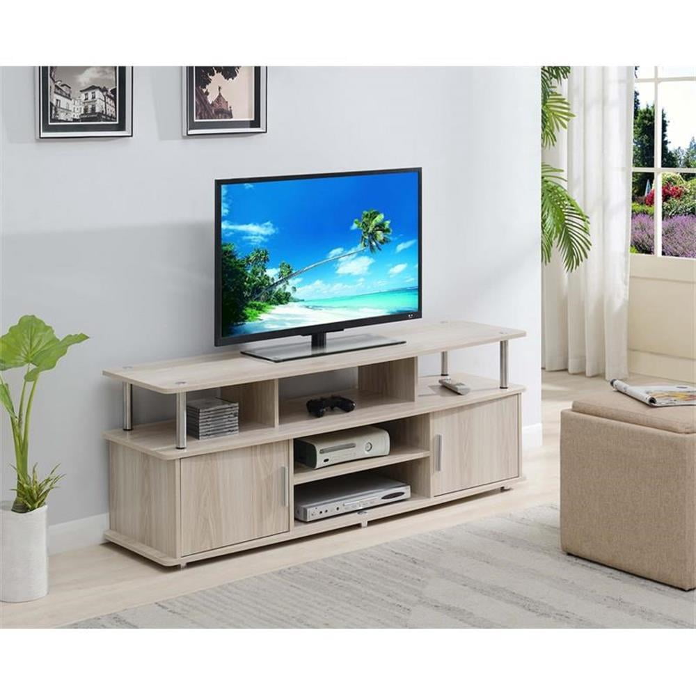 Convenience Concepts Designs2Go 60" Monterey TV Stand in Cream Wood Finish