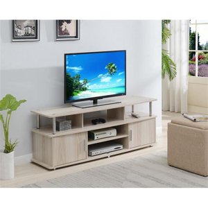 Convenience Concepts Designs2Go 60" Monterey TV Stand in Cream Wood Finish