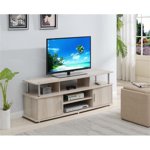Convenience Concepts Designs2Go 60" Monterey TV Stand in Cream Wood Finish