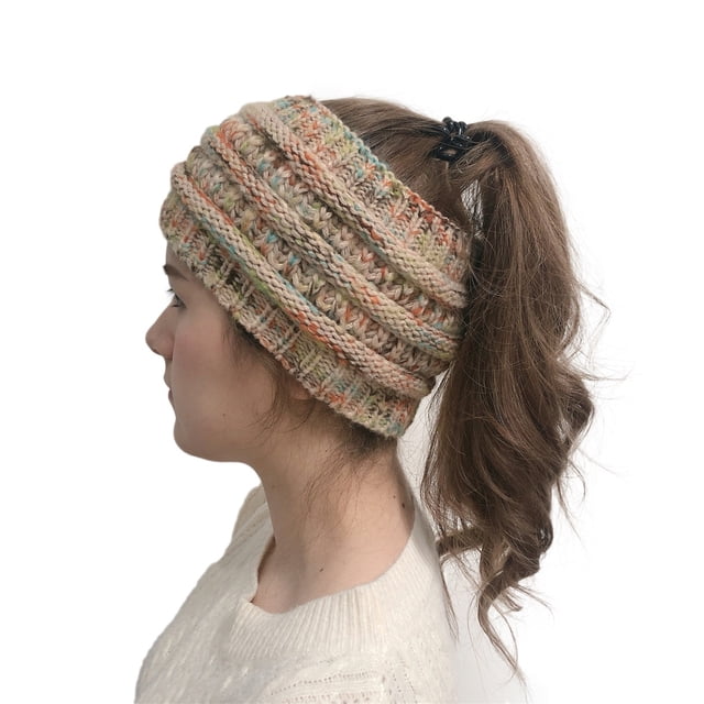 Bandeau Tricoté Automne et Hiver, Chapeau en Laine, Pull