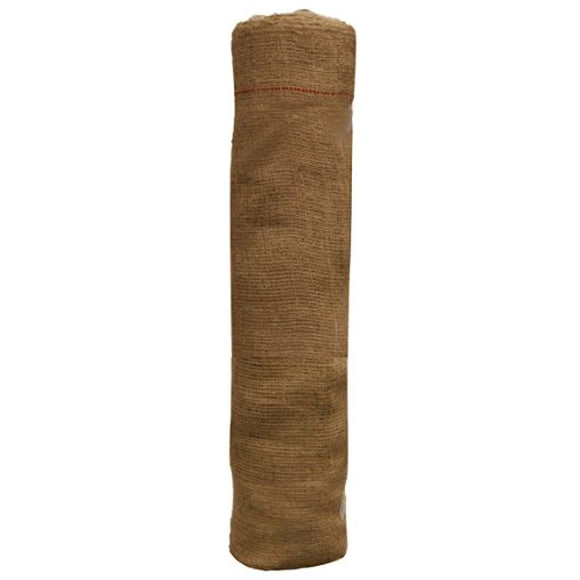 Jobes 3103 Natural Burlap Weed Barrier Fabric, 3 ft X 150 ft, Tan