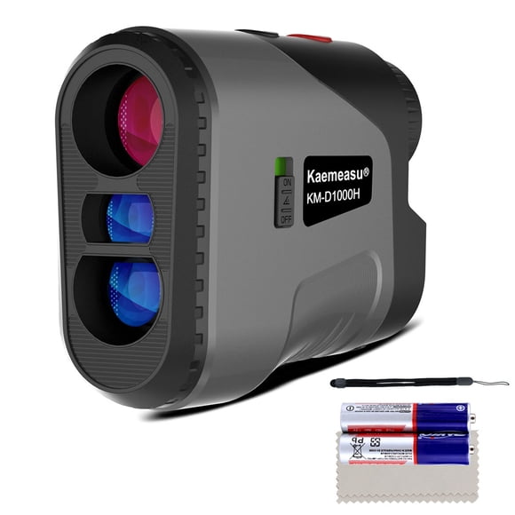 Multifunctional laser rangefinder outdoor golf telescope digital monocular rangefinder angle speed height measurement tool with LCD display