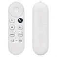 thumbnail image 1 of Voice Remote for Google Chromecast 4K Snow - Easy Control of Your Streaming Media Player (Remote Control Only) (white), 1 of 6
