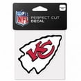 thumbnail image 1 of Kansas City Chiefs 4x4 Perfect Cut Color Decal - Single, 1 of 1