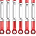 thumbnail image 4 of fastboy Ensemble de 8 Barres de Direction pour MN WPL 1/16 C14 Accessoires de Voiture RC Rouge, 4 of 6