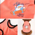 thumbnail image 3 of EastVita Pet Sunscreen Vest Cartoon Comfortable Breathable Good Elasticity Printing Pattern Dog Cat Clothes, 3 of 8