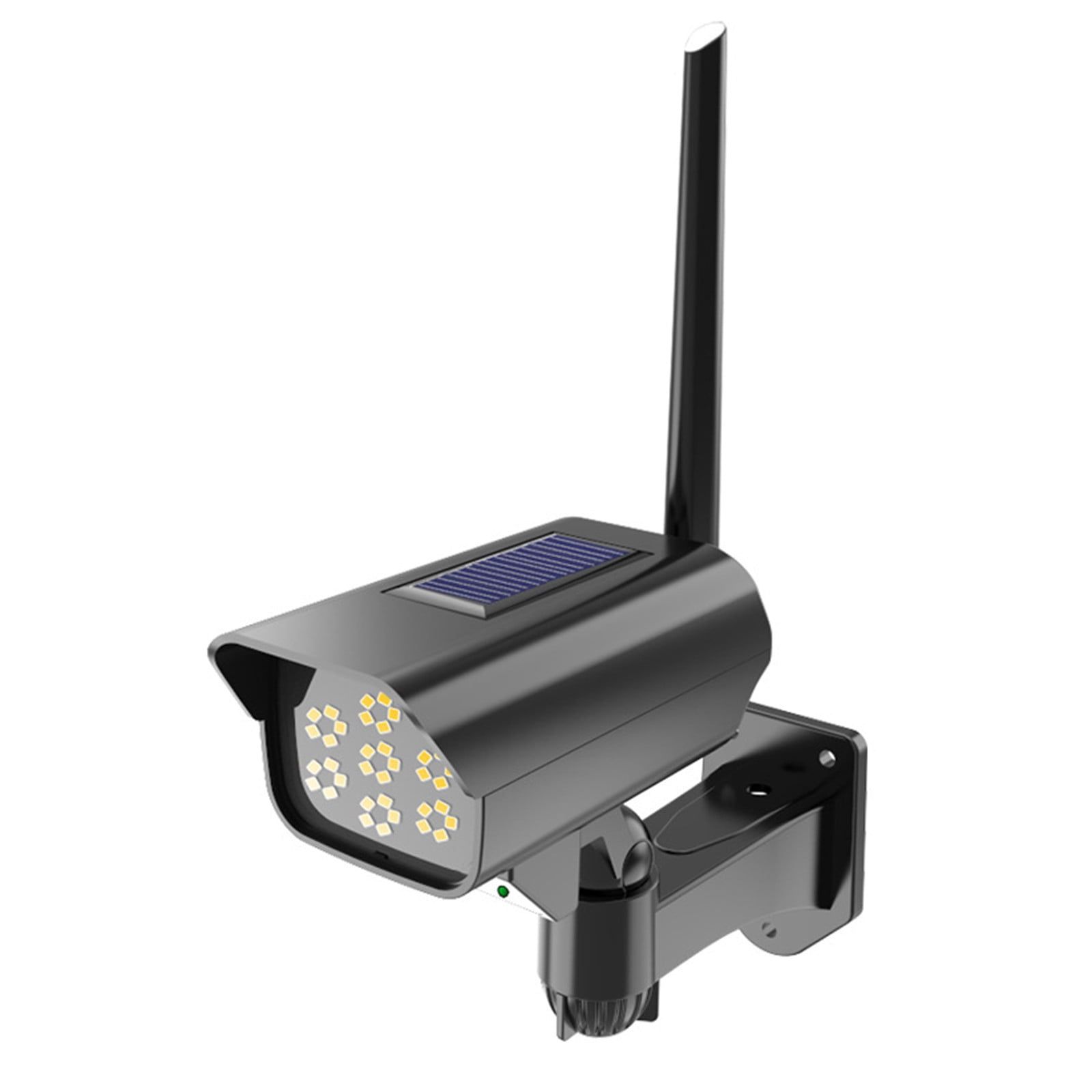 Solar Lights Outdoor Garden Electric Human Body Sensor Safety Fake Camera with Flashing Led for Outdoor Garden and Commercial Use Security Camera Outdoor