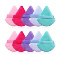 thumbnail image 1 of 10 Pcs Houppette Triangulaire pour Fond de Teint, Houppettes pour Poudre Libre, Houppette, 1 of 6