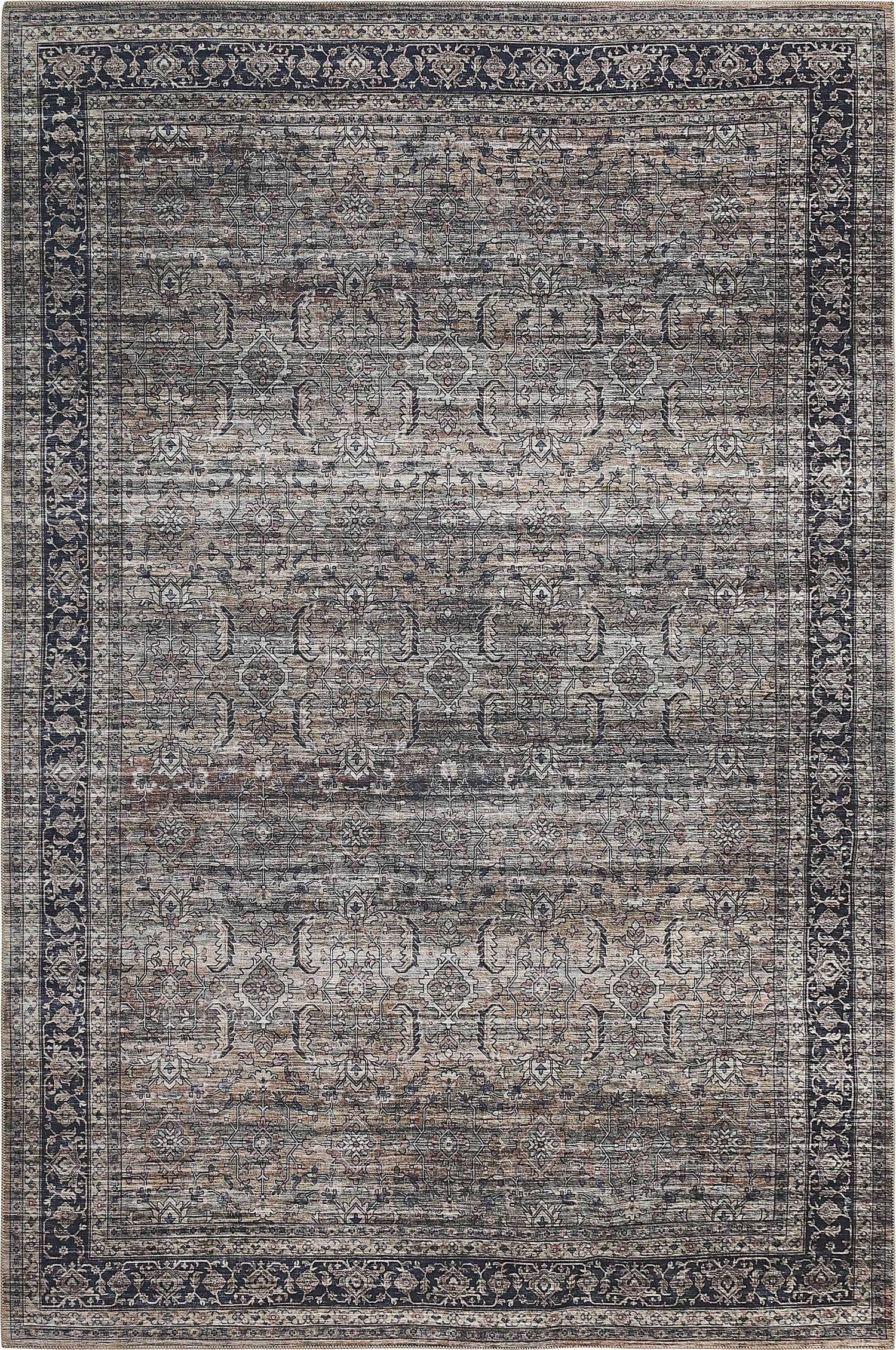 Rug Branch Collection Emir Tapis traditionnel oriental déperlant hydrofuge