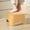 Yellow, variant on ZZkhGO Compact Plastic Mini Stool, Stackable Stable 8.3 Inch Small Stool, -Slip Frosted Seat for Bathroom Kitchen Camping, Red