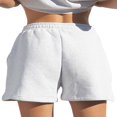 thumbnail image 1 of Shorts Unis pour Femmes Style Décontracté avec Poches en Biais, 1 of 4