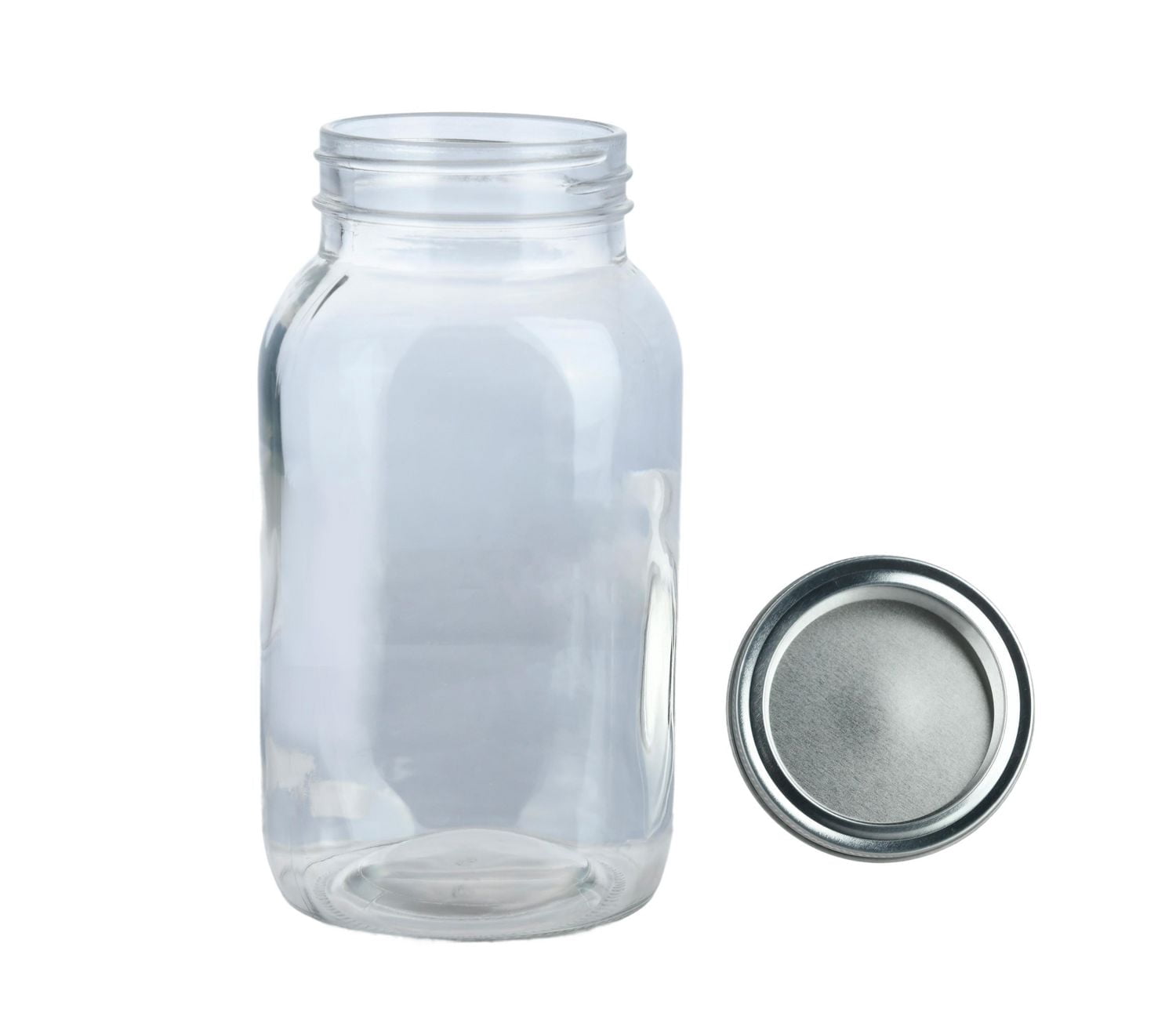 Mainstays Jar En Conserve En Verre Clair, 1L, 1 Pièces