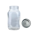 thumbnail image 2 of Mainstays Clear Glass Canning Jar, 1L, 1 Pieces, 2 of 7