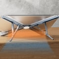 thumbnail image 3 of VONKY Aluminum Alloy Notebook Stand Stable And Non-Sliding Ergonomic For Comfort Thickened And Soft X-shaped - white, 3 of 6
