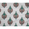 thumbnail image 4 of oneOone Polyester Lycra Fabric Leaves & Floral Block Decor Fabric Printed BTY 56 Inch Wide, 4 of 4