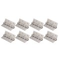thumbnail image 2 of 8pcs 4 Inch Door Hinge Stainless Steel Flap Hinge Counter Back Flap Backflap Hinge Drawer Butt Hinge (Silver), 2 of 8