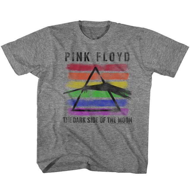 Pink Floyd T-Shirt Jeunesse Noir Graphite Clair Chiné