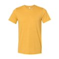 thumbnail image 1 of BELLA+CANVAS T-Shirt Jersey CVC pour Homme, TP, Moutarde Chiné, 1 of 1