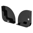 thumbnail image 1 of GUOOL 2 Pcs Media Display Shelf Wall Mounted Durable Acrylic Self Adhesive Magazine CD Black, 1 of 9