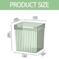 thumbnail image 2 of SuChun Produce Storage Multi Purpose Refrigerator Storage Box Kitchen Organizer For Fridge Freezer Side Door Vegetable Fruit And Food Container Storage Box Most Standard Clear, 2 of 8