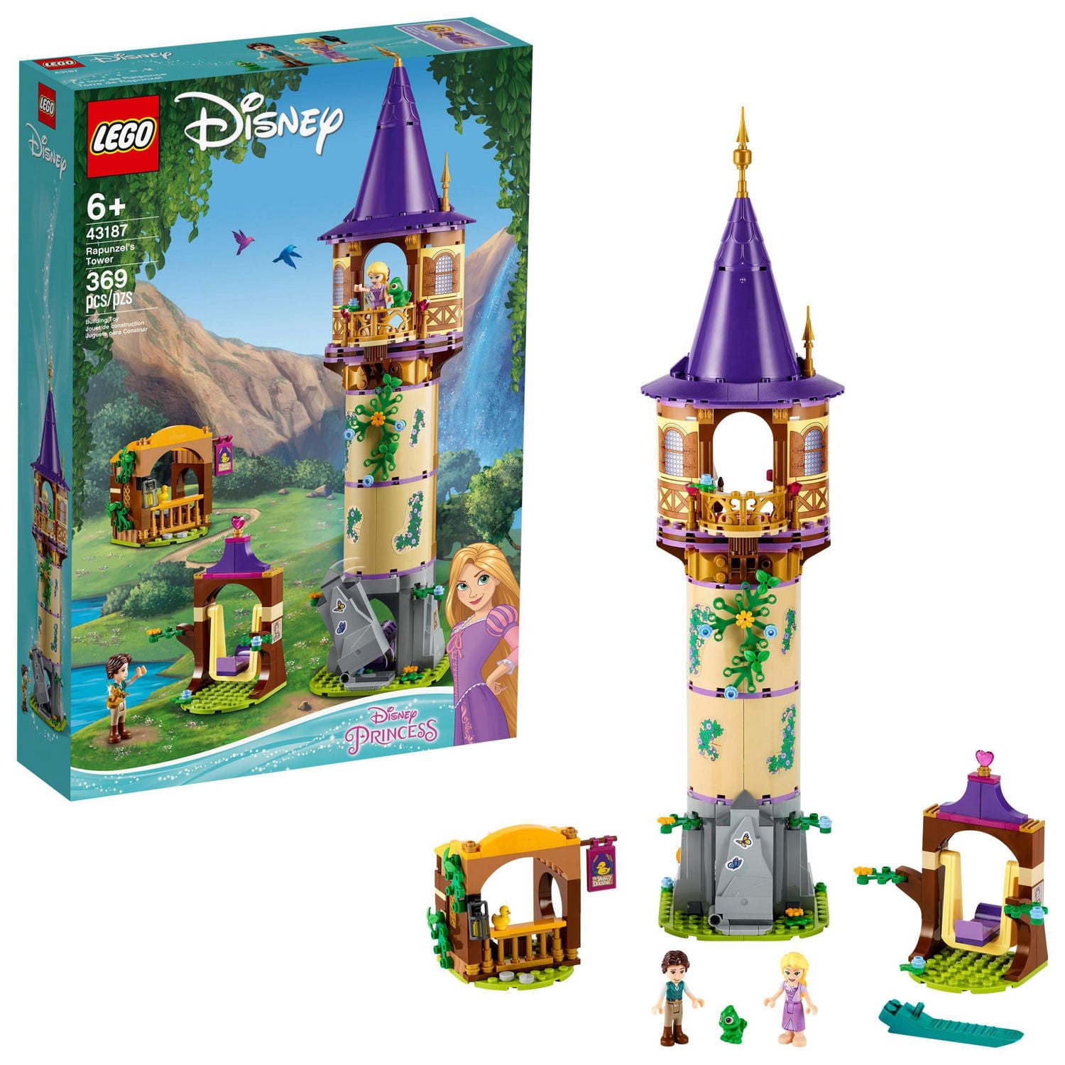 LEGO Disney La tour de Raiponce 43187 Ensemble de construction (369 pièces)