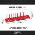 thumbnail image 4 of Hansen Global HNE1401 Support de Douille de SAE d'Entraînement de 1/4 Pouce, 4 of 4