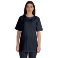 thumbnail image 1 of Inkmeso T-Shirt Basique en Coton à Col Rond pour Femmes Coupe Ample Décontracté Long Haut d'Entraînement, 1 of 8