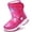 Fuchsia, variante sur Harvest Land Bottes de Neige pour Petites Filles, Bottes d'Hiver Chaudes et Imperméables, Chaussures d'Extérieur Antidérapantes (Tout-Petits/petits Enfants/grands Enfants)