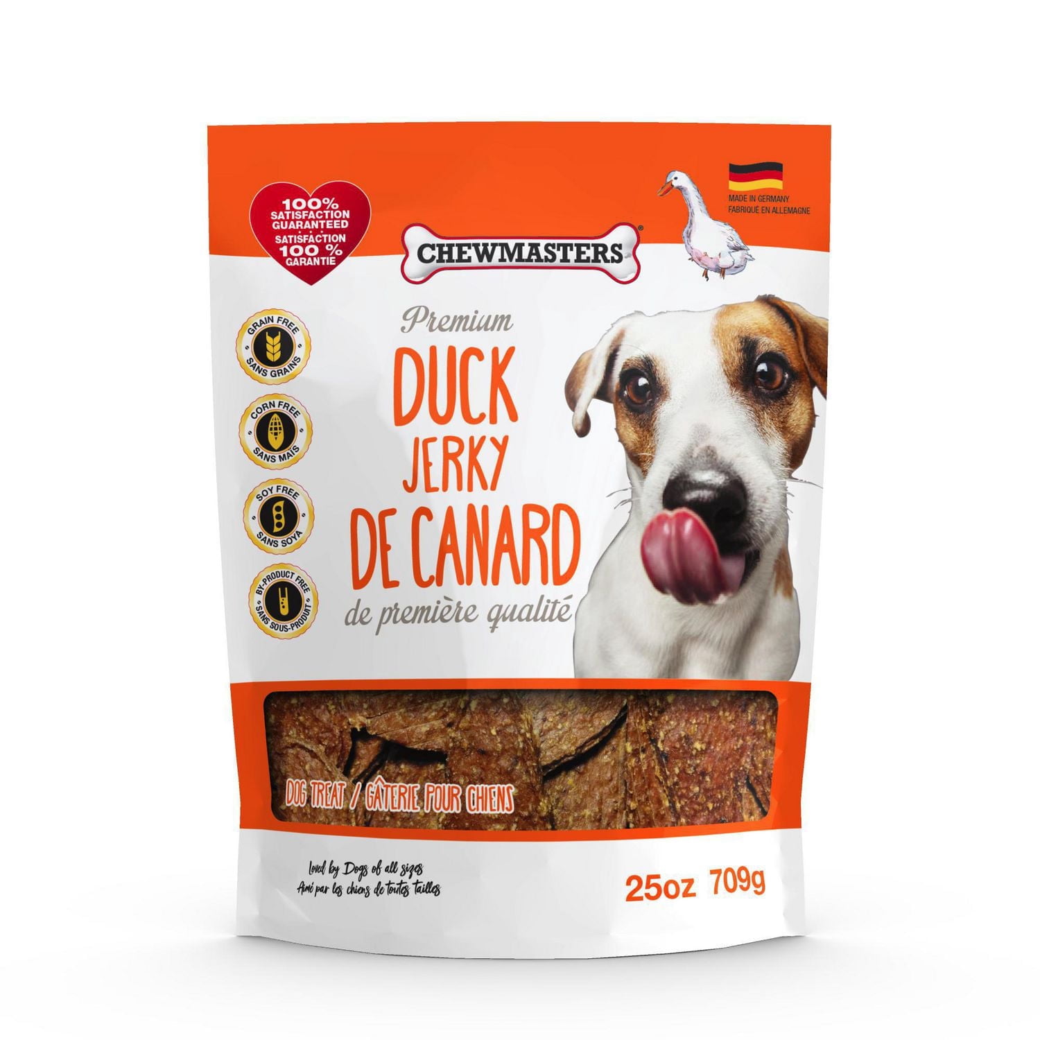 Chewmasters Duck Jerky Dog Treats