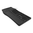 thumbnail image 1 of X9 Performance Ergonomic Keyboard Wired with Wrist Rest - Type Comfortably Longer - USB Wired Keyboard for Laptop with Cushion, 110 Keys, and 5ft Cable - Split Keyboard for PC, Ergo Computer Keyboard, 1 of 6