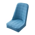 thumbnail image 2 of EGNMCR Home Decor, Room Decor, Wall Decor Large Arcs Half Pack Elastic Dining Table Chair Cover Half Round Household Chair Cover Cushion Backrest One Universals Chair Flock Stools Cover Cover, 2 of 6