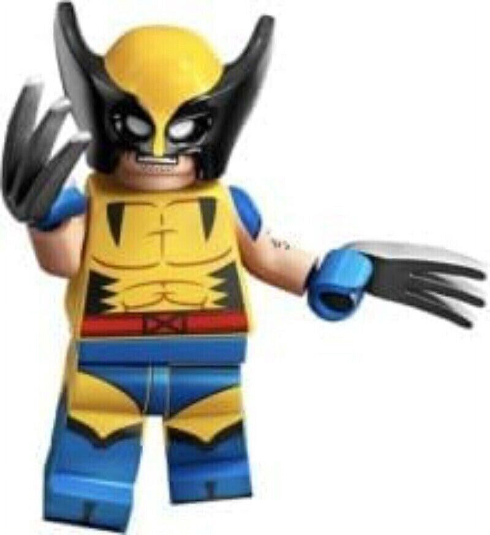 Lego Marvel Series 2 Minifigure Combo: Wolverine Minifigure With Agatha and Lego Calendar Man Capes - Superheroes 71039