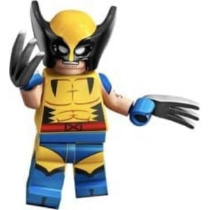 Lego Marvel Series 2 Minifigure Combo: Wolverine Minifigure With Agatha and Lego Calendar Man Capes - Superheroes 71039