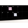 thumbnail image 4 of Audio-Visual Direct Ensemble de Tableau Blanc Calendrier en Verre - 90 x 120 cm - (Magnétique, Noir), 4 of 6