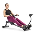 thumbnail image 4 of Sunny Health & Fitness SMART Compact Adjustable Rowing Machine, 12 Levels Adjustable Resistance, Complete Body Workout, Connect via Bluetooth with Exclusive SunnyFit App - SF-RW1205SMART, 4 of 7